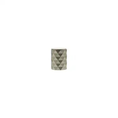 Click Here To Enlarge This Photo Of MHCD1420SN - Millhouse Brass Chrysler Diamond Cylinder Cabinet Knob Handle - Satin Nickel