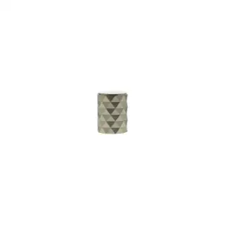 MHCD1420SN - Millhouse Brass Chrysler Diamond Cylinder Cabinet Knob Handle - Satin Nickel