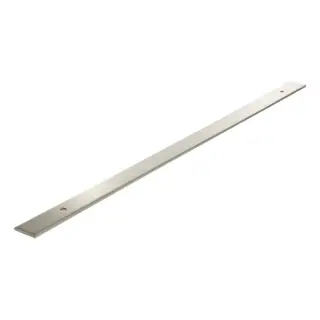MHCBW320SN - Millhouse Brass (Wide) Cabinet Handle Backplate 320mm - Satin Nickel