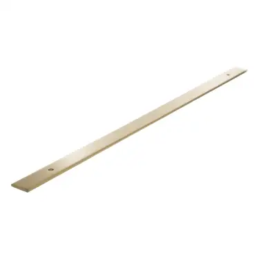 Click Here To Enlarge This Photo Of MHCBW320SB - Millhouse Brass (Wide) Cabinet Handle Backplate 320mm - Satin Brass