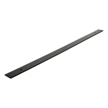 Click Here To Enlarge This Photo Of MHCBW320MB - Millhouse Brass (Wide) Cabinet Handle Backplate 320mm - Matt Black