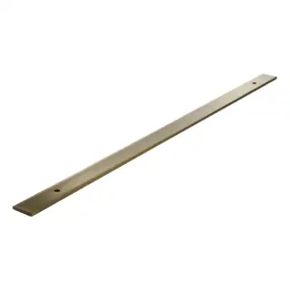 MHCBW320AB - Millhouse Brass (Wide) Cabinet Handle Backplate 320mm - Antique Brass