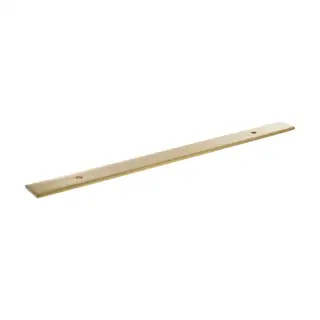 MHCBW160SB - Millhouse Brass (Wide) Cabinet Handle Backplate 160mm - Satin Brass