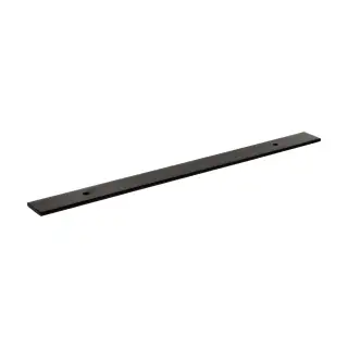 MHCBW160MB - Millhouse Brass (Wide) Cabinet Handle Backplate 160mm - Matt Black