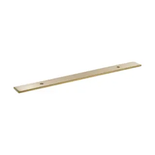 MHCBW128SB - Millhouse Brass (Wide) Cabinet Handle Backplate 128mm - Satin Brass