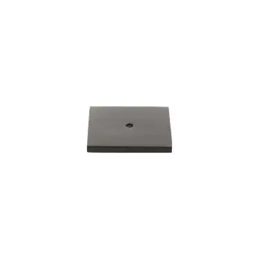 Click Here To Enlarge This Photo Of MHCBS50UDB - Millhouse Brass Square Cabinet Handle Backplate - Urban Dark Bronze