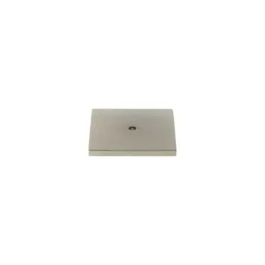 Click Here To Enlarge This Photo Of MHCBS50SN - Millhouse Brass Square Cabinet Handle Backplate - Satin Nickel
