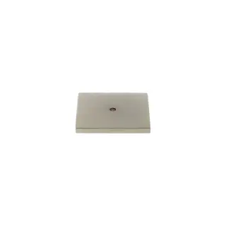 MHCBS50SN - Millhouse Brass Square Cabinet Handle Backplate - Satin Nickel