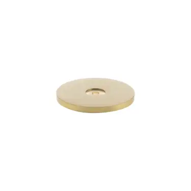 Click Here To Enlarge This Photo Of MHCBR49SB - Millhouse Brass Round Cabinet Handle Backplate - Satin Brass
