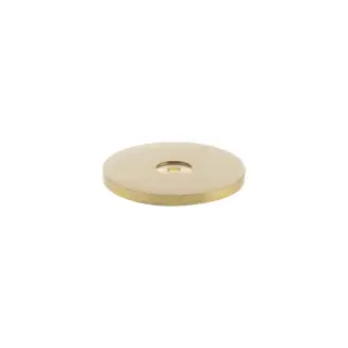 MHCBR49SB - Millhouse Brass Round Cabinet Handle Backplate - Satin Brass