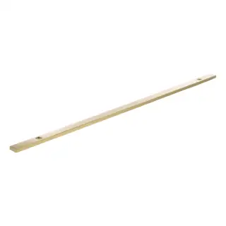MHCBN320SB - Millhouse Brass (Narrow) Cabinet Handle Backplate 320mm - Satin Brass