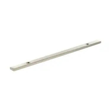 Click Here To Enlarge This Photo Of MHCBN160SN - Millhouse Brass (Narrow) Cabinet Handle Backplate 160mm - Satin Nickel