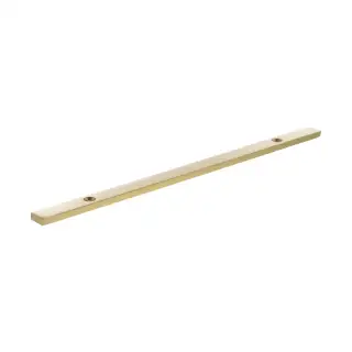 MHCBN160SB - Millhouse Brass (Narrow) Cabinet Handle Backplate 160mm - Satin Brass