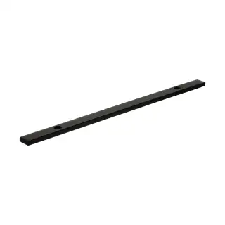 MHCBN160MB - Millhouse Brass (Narrow) Cabinet Handle Backplate 160mm - Matt Black