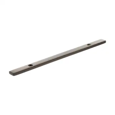 Click Here To Enlarge This Photo Of MHCBN128UDB - Millhouse Brass (Narrow) Cabinet Handle Backplate 128mm - Urban Dark Bronze