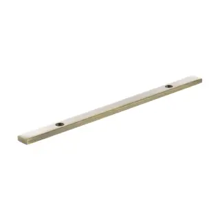 MHCBN128AB - Millhouse Brass (Narrow) Cabinet Handle Backplate 128mm - Antique Brass