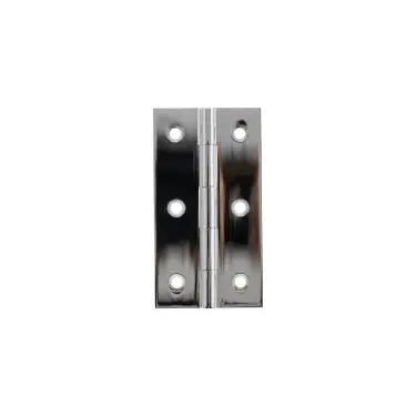 Click Here To Enlarge This Photo Of MHBH75PC - Millhouse Brass Cabinet Butt Hinges 75mm x 41mm x 2mm - Polished Chrome