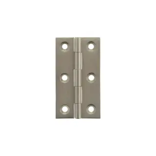 MHBH64SN - Millhouse Brass Cabinet Butt Hinges 64mm x 35mm x 2mm - Satin Nickel