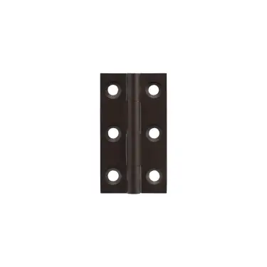 Click Here To Enlarge This Photo Of MHBH50UDB - Millhouse Brass Cabinet Butt Hinges 50mm x 28mm x 2mm - Urban Dark Bronze