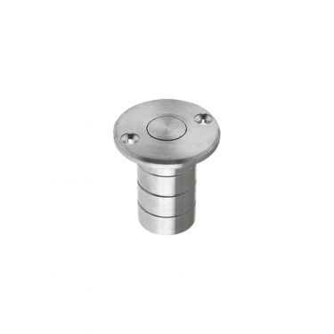 Click Here To Enlarge This Photo Of FB14ASC - Zoo Hardware Fulton & Bray Dust Socket for Flush Bolts (Wood) 20mm dia. x 38mm Satin Chrome