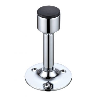 Click Here To Enlarge This Photo Of FB16CP - Zoo Hardware Fulton & Bray Wall Mounted Door Stop (87mm Projection) Polished Chrome