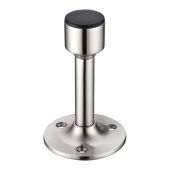 FB16SN - Zoo Hardware Fulton & Bray Wall Mounted Door Stop (87mm Projection) Satin Nickel