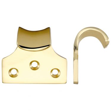 Click Here To Enlarge This Photo Of FB30PVD - Zoo Hardware Fulton & Bray Sash Lift 51mm x 48mm (Heavy Duty) Polished Brass