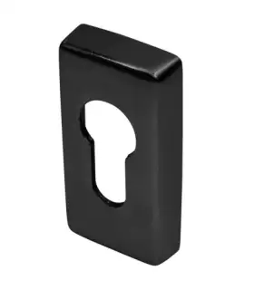 BLU Performance KM080 Rectangular Escutcheon, 316 Stainless Steel Matt Black Lacquer Finish. 32 x 64 x 10.8mm (KM080-MBL)