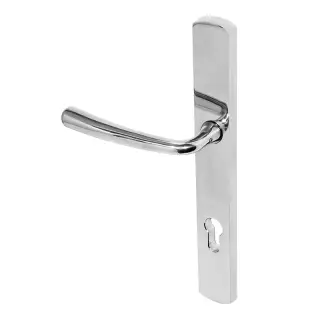 BLU Performance Pera Multipoint Door Lock Handle, Dual Sprung, 316 Grade Polished Stainless Steel (PER095-PSS)