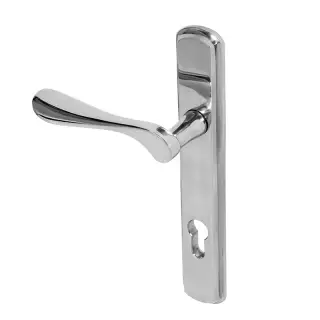 BLU Performance Regent Right Hand Multipoint Door Lock Handle, Dual Sprung, 316 Grade Polished Stainless Steel (REG092-RH-PSS)
