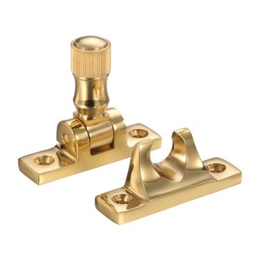 Click Here To Enlarge This Photo Of FB32 - Zoo Hardware Fulton & Bray Brighton Pattern Sash Fastener Polished Brass