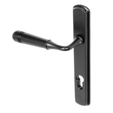 Click Here To Enlarge This Photo Of BLU Performance Opera  Multipoint Door Lock Handle, Dual Sprung, 316 Grade Stainless Steel, Matt Black Lacquer Finish (TBH092-MBL)