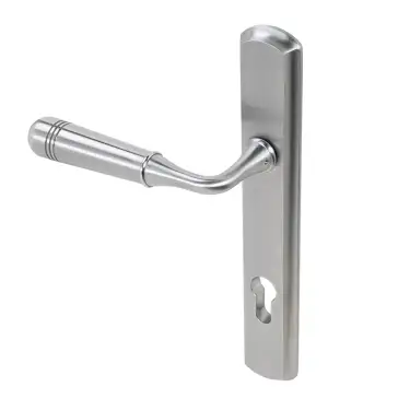 Click Here To Enlarge This Photo Of BLU Performance Opera  Multipoint Door Lock Handle, Dual Sprung, 316 Grade Satin Stainless Steel (TBH092-SSS)