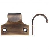 FB33FB - Zoo Hardware Fulton & Bray Sash Lift 51 x 48mm - Florentine Bronze