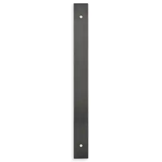 AWBP192DBZPVD - Alexander & Wilks Rectangular Cabinet Pull Backplate 232mm x 22mm (192mm c/c) - Dark Bronze PVD