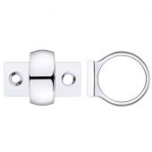 FB34CP - Zoo Hardware Fulton & Bray Window Sash Ring Polished Chrome