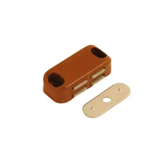 8262 - Chase Hardware Brown Single Magnetic Catch (4kg)