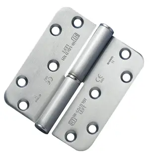 H101-LR-BZP Royde & Tucker 100mm x 88mm x 3mm Grade 11 Hi-Load Two Knuckle Lift Off Butt Hinge (Left Hand) Bright Zinc Plated