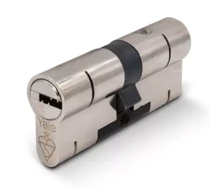 Click Here To Enlarge This Photo Of YSD3535C Yale Superior 70mm (35/35) Nickel Plated Euro Profile Double Cylinder British Standard Kitemarked TS007 1*