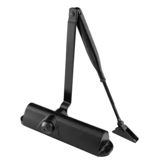 Eclipse 28833 Size 2-4 CE Certified Overhead Door Closer - Silver (No Cover)