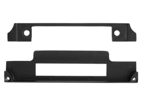 Click Here To Enlarge This Photo Of Atlantic - ALKREBSEMB Atlantic Euro Sashlock Rebate Kit (minimum 45mm doors) - Matt Black