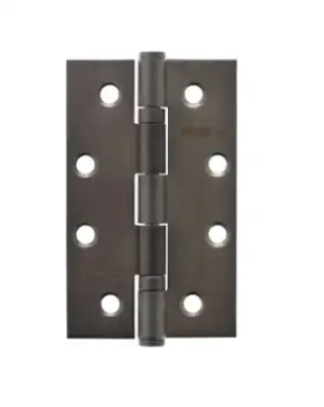 Click Here To Enlarge This Photo Of Atlantic - AH42525UDB Slim Knuckle Ball Bearing Hinges 4″ x 2.5″ x 2.5mm – Urban Dark Bronze