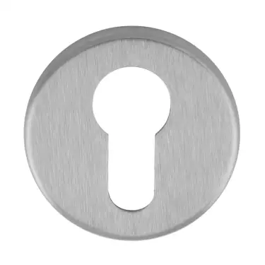 Click Here To Enlarge This Photo Of RE001SC - Carlisle Brass Manital Euro Profile Escutcheon on Concealed Fix Round Rose - Satin Chrome