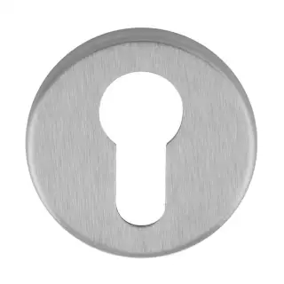 RE001SC - Carlisle Brass Manital Euro Profile Escutcheon on Concealed Fix Round Rose - Satin Chrome