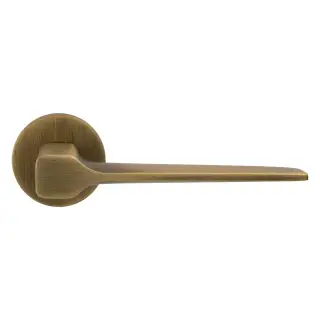 SC5AB - Carlisle Brass Manital 'Sonica' Lever on Sprung Round Rose - Antique Brass