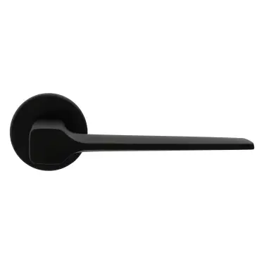 Click Here To Enlarge This Photo Of SC5BLK - Carlisle Brass Manital 'Sonica' Lever on Sprung Round Rose - Matt Black