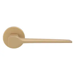 SC5SB - Carlisle Brass Manital 'Sonica' Lever on Sprung Round Rose - Satin Brass