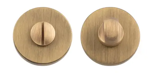 Click Here To Enlarge This Photo Of RE004AB - Carlisle Brass Manital Turn and Release on Concealed Fix Round Rose - Antique Brass