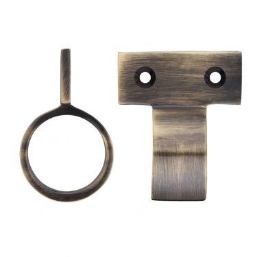 Click Here To Enlarge This Photo Of FB36FB - Zoo Hardware Fulton & Bray Window Sash Ring (Vertical Fix) 28mm dia Florentine Bronze