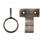 FB36FB - Zoo Hardware Fulton & Bray Window Sash Ring (Vertical Fix) 28mm dia Florentine Bronze